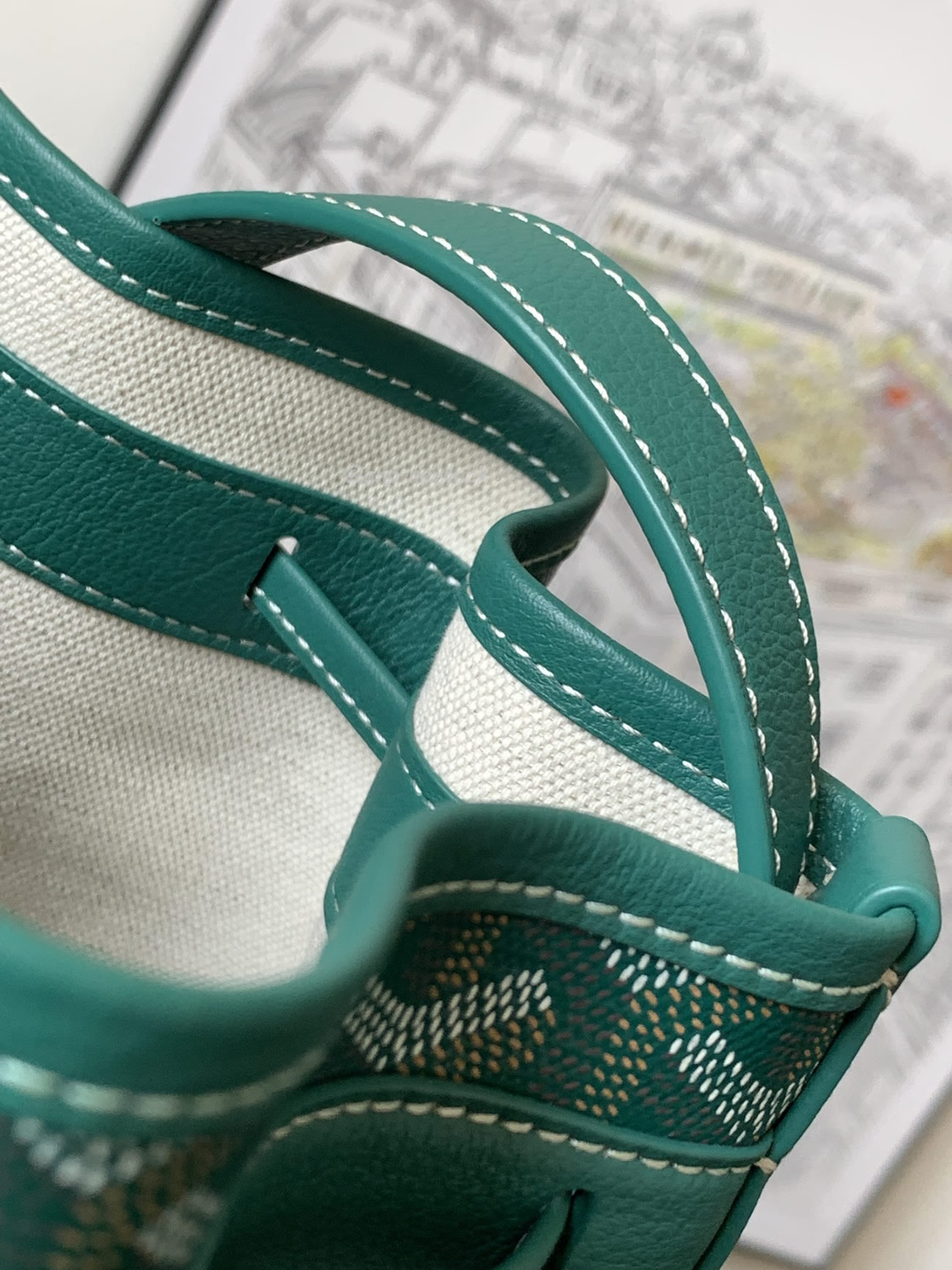 Goyard Petit Flot Bucket Bag 23 Cm X 14.5 Cm X 17 Cm (19) - www.newkick.vip